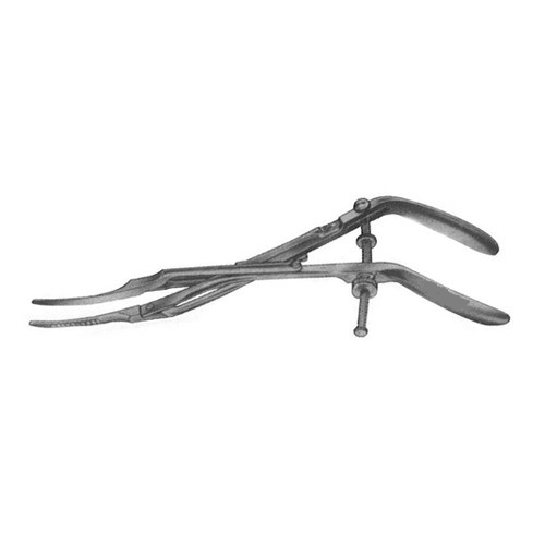 Hulka-Kenwick Uterine Elevating & Manipulating Forceps, 10 3/4" (27.5 Cm)
